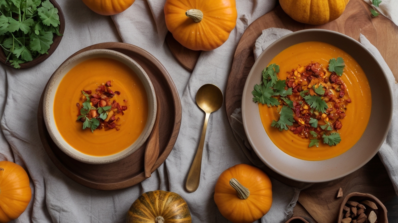 Harissa Butternut Squash Soup