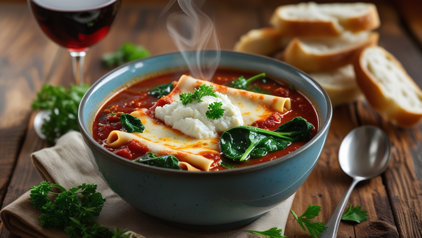 Lasagna Soup