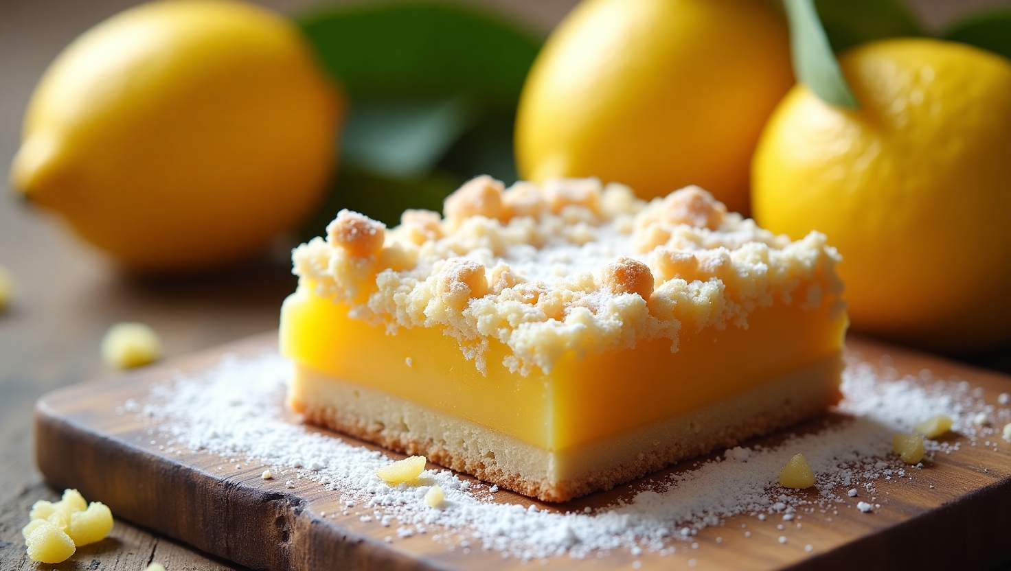 Lemon Crumb Bars