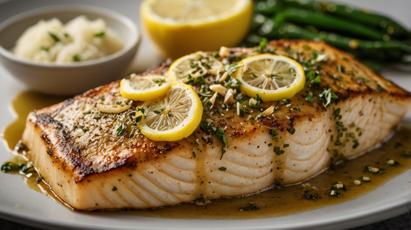 Mahi Mahi with Garlic Butter seafood